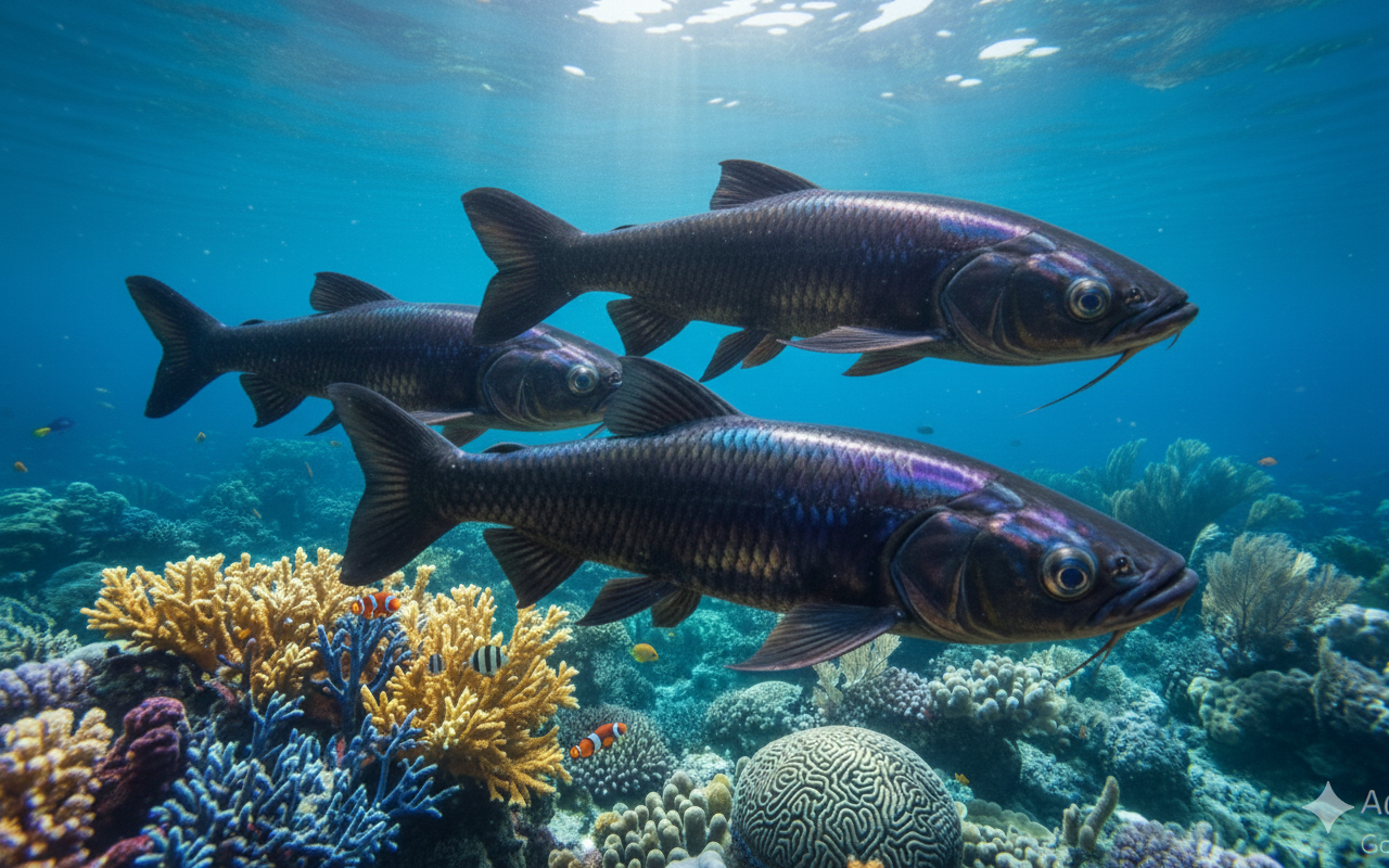 Unique Names for Black Fish Paired With Meanings