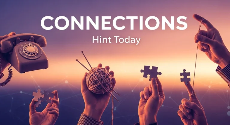 Connections Hint Today Mashable